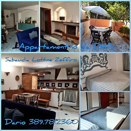 Apartman Appartamentino Da Delfo Sabaudia